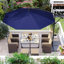 Piqua 300cm Lighted Market Parasol-247176262
