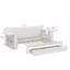 Grand lit de jour en bois avec tiroirs de rangement, bureau amovible et table d'appoint hydraulique-1690176304-1690176306