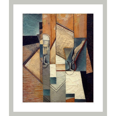 «The Book (El Libro)» par Juan Gris, impression giclée sur cadre