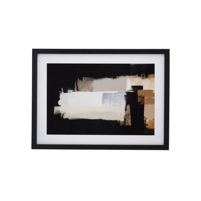 Sumatra Framed Prints Set of 2 – Matte Black Molding with White Mat