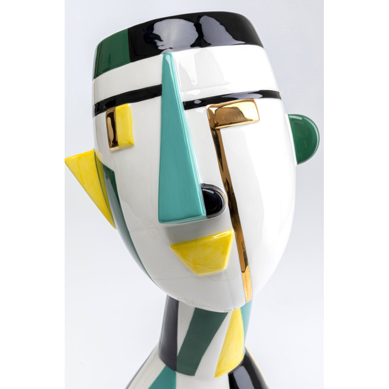 Deco Vase Happy Face 43cm