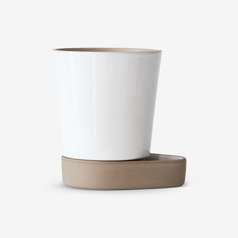 Sip Planter, White