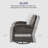 Rohana Wicker 2 - Person Patio Conversation Set with Cushions-1137823760
