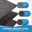 Embossed Diamond Kitchen Mat with Non-Slip Backing-109499066-109499056