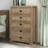 Isenbert Crissman 5 Drawer Dresser-121612408