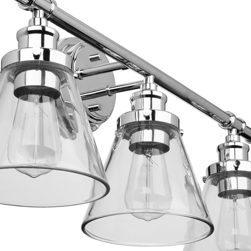 Thrailkill 3 - Light Dimmable Vanity Light, Chrome