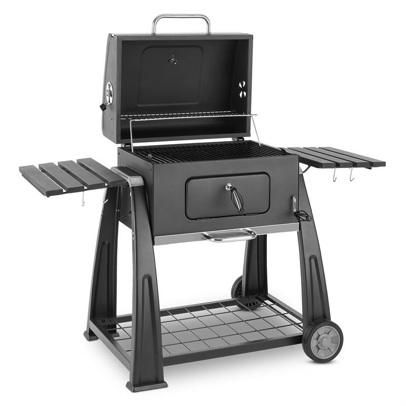 Offset Charcoal Smoker & Grill