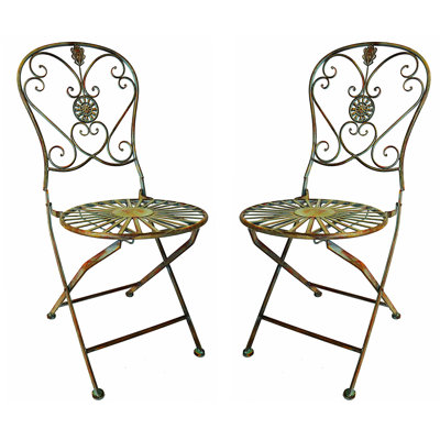 Culbreath Outdoor Folding Dining Side Chair