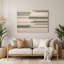 Minimalisme 82, art mural en métal beige-113862081