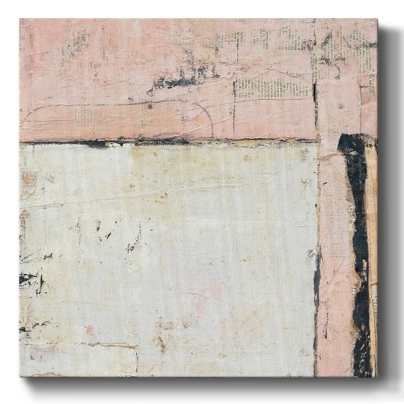 Toile tendue «Embracé II», H 40 po x l 40 po x P 1,5 po