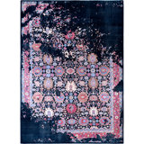 Overdyed One-of-a-Kind 8' 10" X 12' 4" Hand Knotted Area Rug