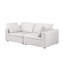 Ensemble de canapé 2 pièces Millburn - revêtu de tissu Belfast véritable