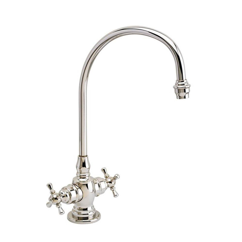 Hampton Bar Faucet, Satin Nickel