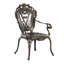Stackable Outdoor Patio Dining Side Chair with Cushion