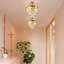 Lustre en cristal 3 lumières Evadne
