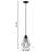 Chorio 1 - Light Matte Black Single Pendant-1359891327