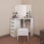 Blima Dressing Table with Mirror