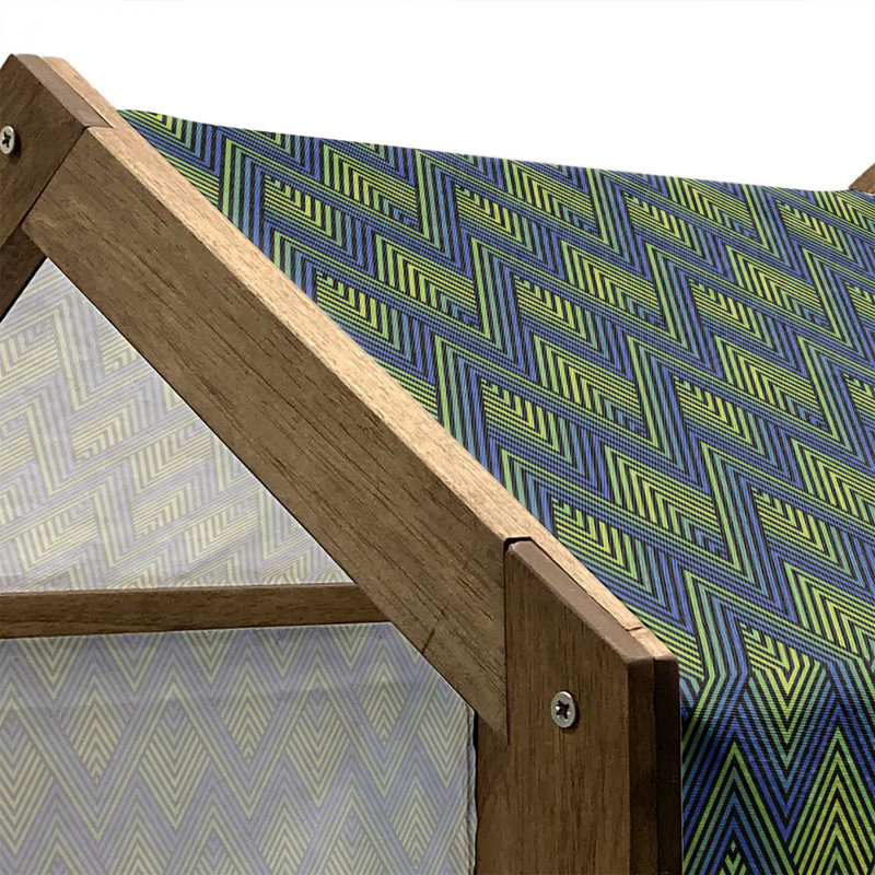 Niche pour chien en bois, H 25,59 po x l 29,53 po x P 21,65 po