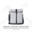 Grandties 13cans Insulated Roll Top Lunch Bag (moonlight Grey）