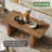Solid Wood Coffee Table, 47-inch Center Table