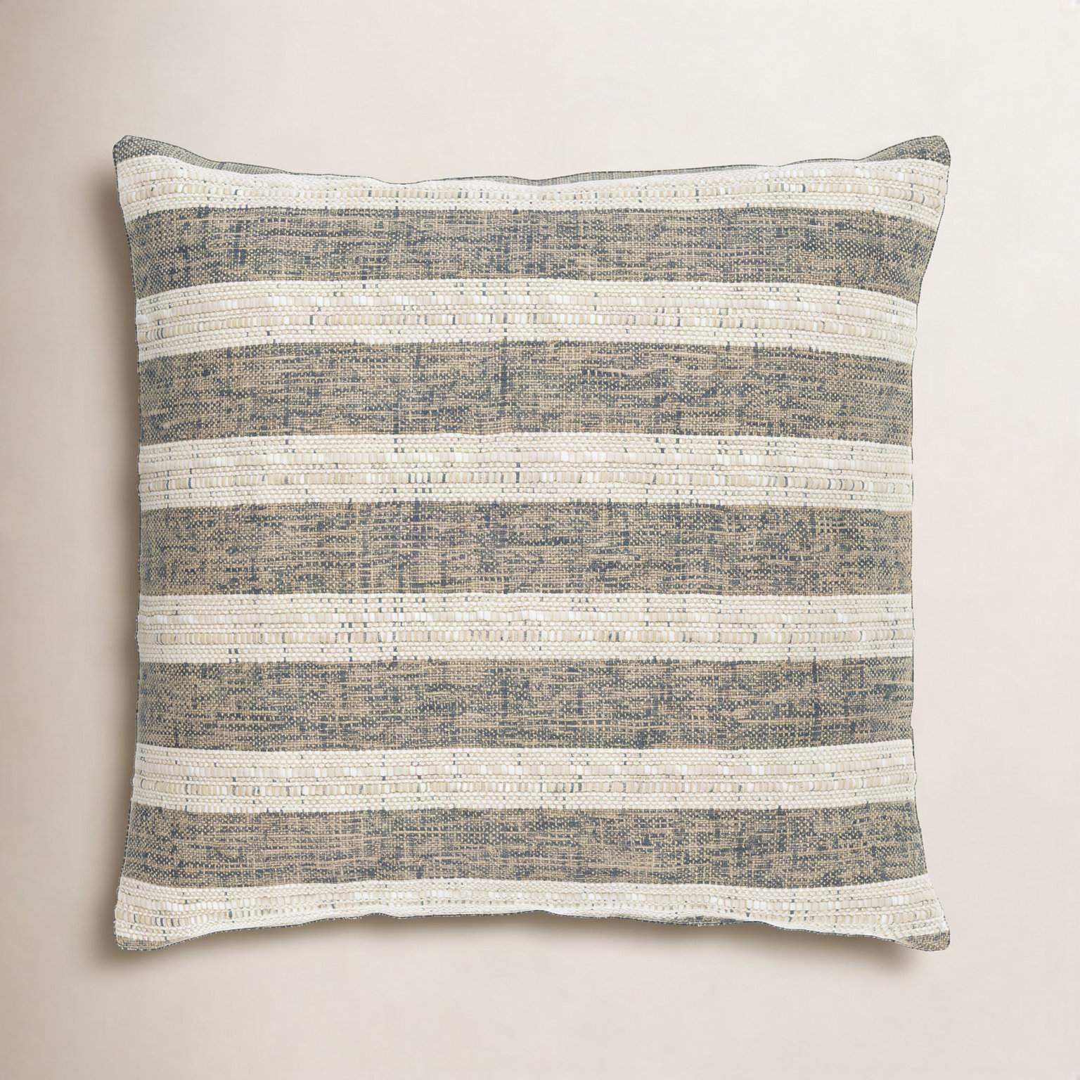 Zandra Throw Pillow, 22" x 22", Square, Polyester/Polyfill