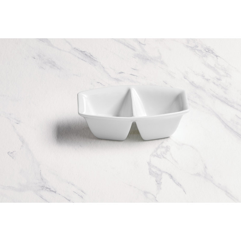 Bol simple miniature en porcelaine MINIATURE | 4,4 oz | Va au micro-ondes et au lave-vaisselle