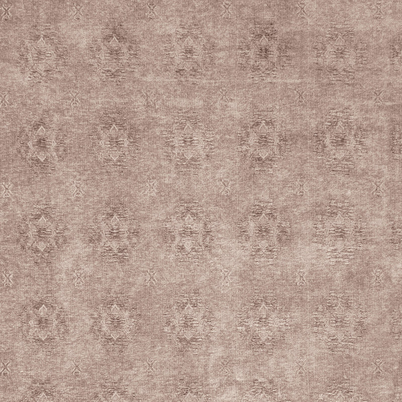 Blush Pink Rectangular Viscose and Cotton Accent Rug, 30x50