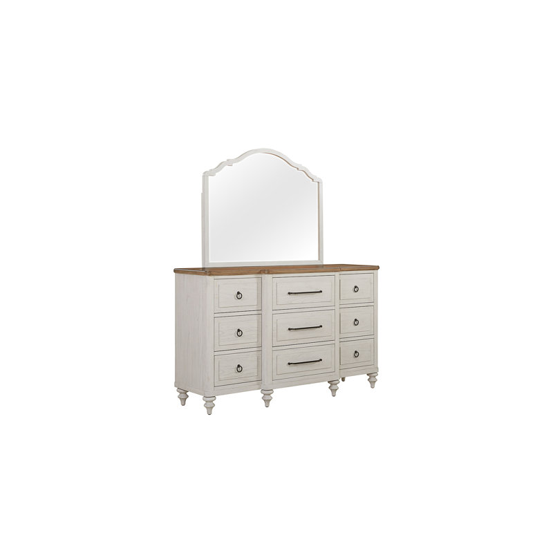 Miroir en forme de ciment