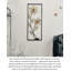 Modern style ironwork flower wall decoration
