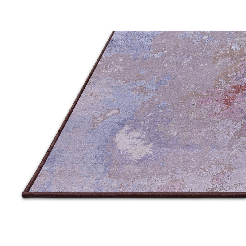 Tapis abstrait gris, Rectangle 5 pi x 7 pi