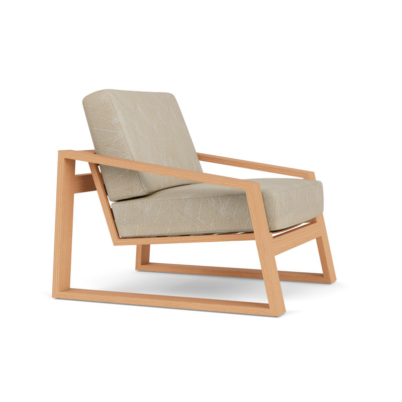 Pursuit Outdoor Lounge Chair, Laurel Ecru