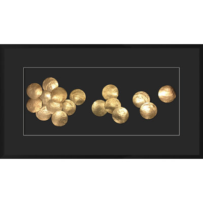 Gold Leaf Capiz Shell Wave 2 Painting