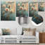 Art nouveau pissenlit blanc collage II-1531452928-1531452931