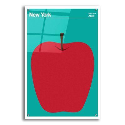 «Montague Posters 7» par Print Collection, art mural en verre acrylique, 12 po x 16 po