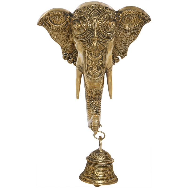 Masque de Ganesha avec cloche