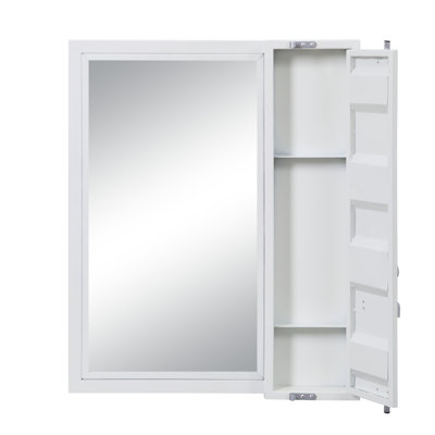 Cargo White Finish Vanity Mirror