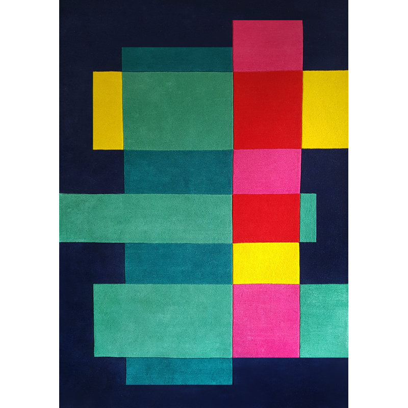 Henley Geometric Hand Woven Area Rug, Rectangle 160 x 230cm
