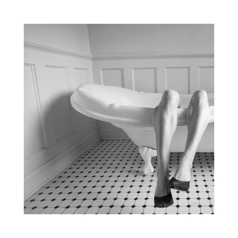 Legs by Aledanda - Print on Canvas, Wrapped Canvas, 93.98cm H x 93.98cm W x 3.81cm D