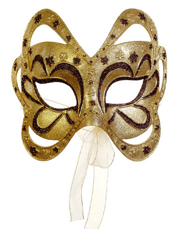 Ornement en forme de masque de Noël 6 po