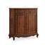 Banc de rangement noir pour chaussures en bois massif
