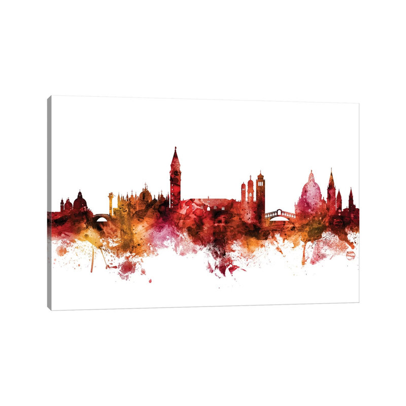 Venice, Italy Skyline by Michael Tompsett - Wrapped Canvas Gallery-Wrapped Canvas Giclée, 20.32 cm H x 30.48 cm W