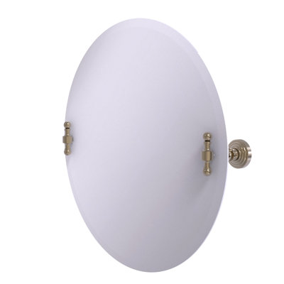 Miroir décoratif rond 22 po Retro Wave