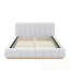 Queen Size Upholstered Platform Burwell Frame with Wood Base-963848571