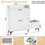 Armoire de rangement pour chaussures 24 paires avec banc à coussins et armoire de rangement rabattable réglable-1339081108