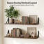 Chipboard,Metal Floating Shelf