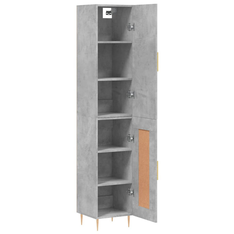 Savard 34.5cm Sideboard, Concrete Grey