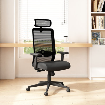 Chaise de travail en filet Boss avec appui-tête