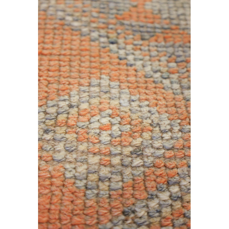 Vintage Turkish Village Rugs One-of-a-Kind Runner 2'4" X 12'8" Area Rug