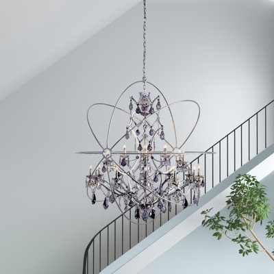 Svante 25 - Light Dimmable Globe Chandelier