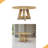 Modern Round Dining Table,Dinner Table,Home Kitchen Table(Only Dinner Table)